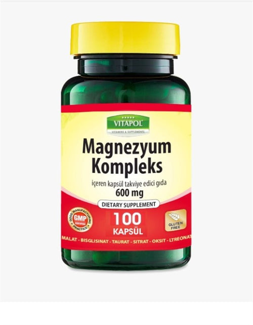 MAGNEZYUM KOMPLEKS 100 KAPSÜL